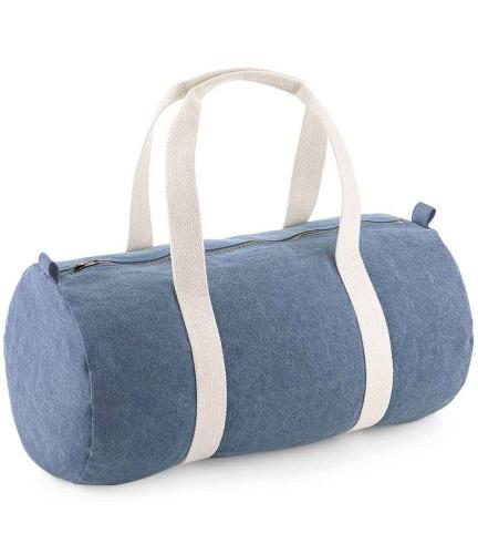 BagBase Denim Barrel Bag - LDN - ONE